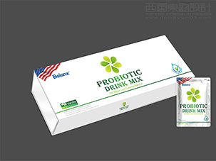 美國(guó)PROBIOTIC DRINK MIX藥品包裝設(shè)計(jì)