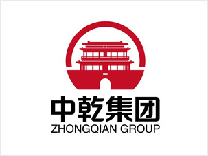 北京中乾建筑工程集團公司logo設(shè)計 