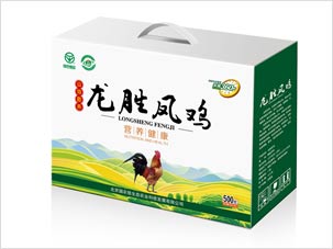 龍勝鳳雞食品包裝設(shè)計(jì)案例圖片