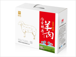 擇羊記羊肉農(nóng)產(chǎn)品禮品盒包裝設(shè)計