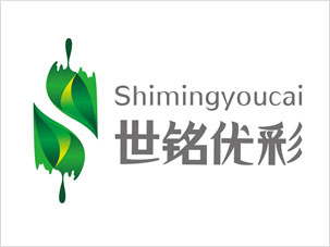 天津世銘優(yōu)彩油漆涂料公司標(biāo)志設(shè)計(jì)案例