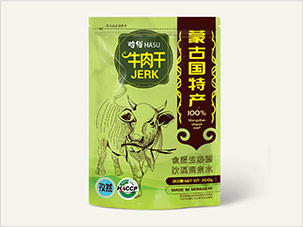 烏珠穆沁肉業(yè)食品包裝設計案例