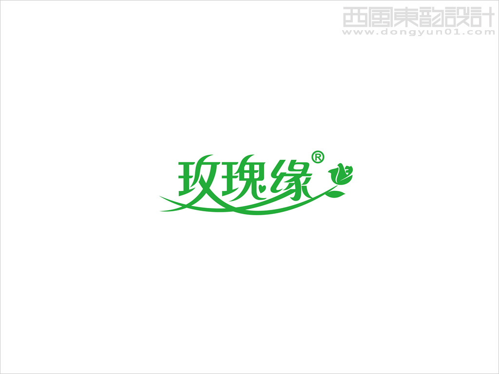 玫瑰緣logo設(shè)計(jì)