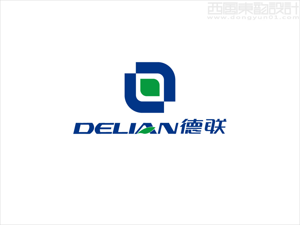 德聯(lián)科貿(mào)（北京）有限公司德聯(lián)DELIAN品牌logo設(shè)計(jì)