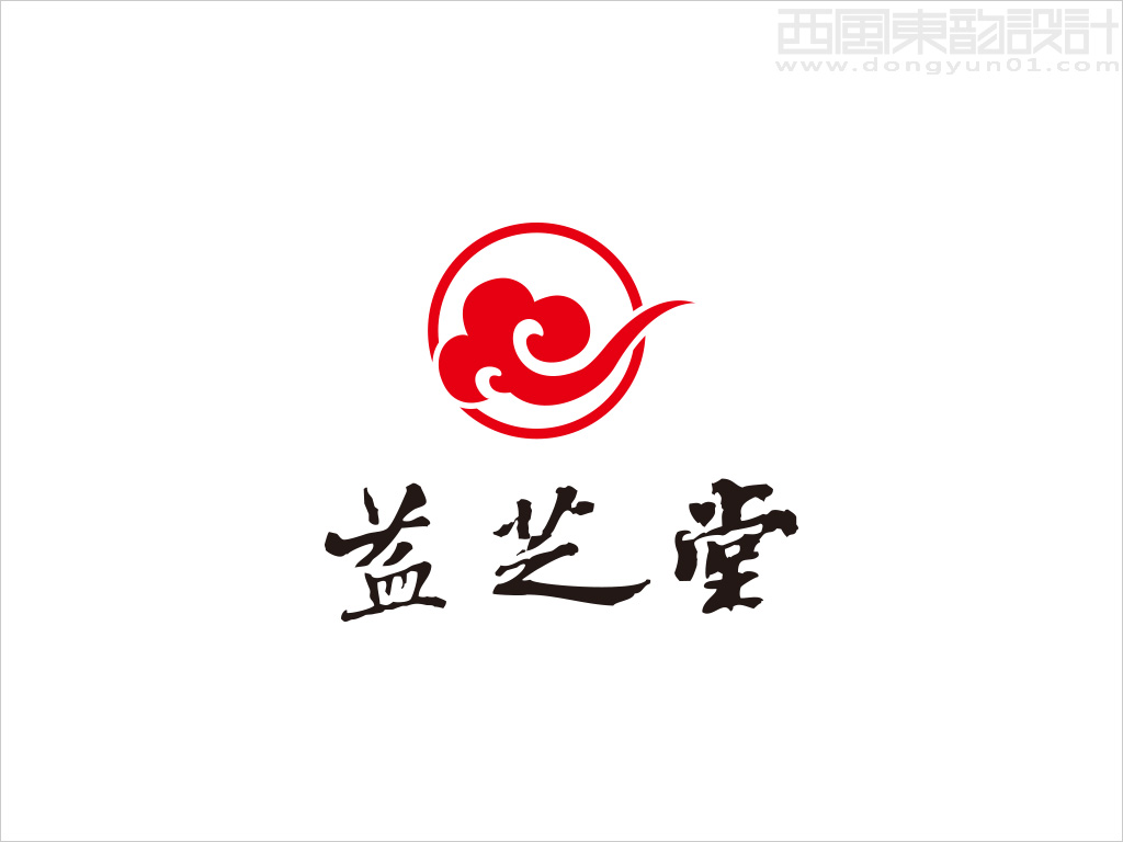 北京益芝堂現(xiàn)代制藥公司logo設(shè)計