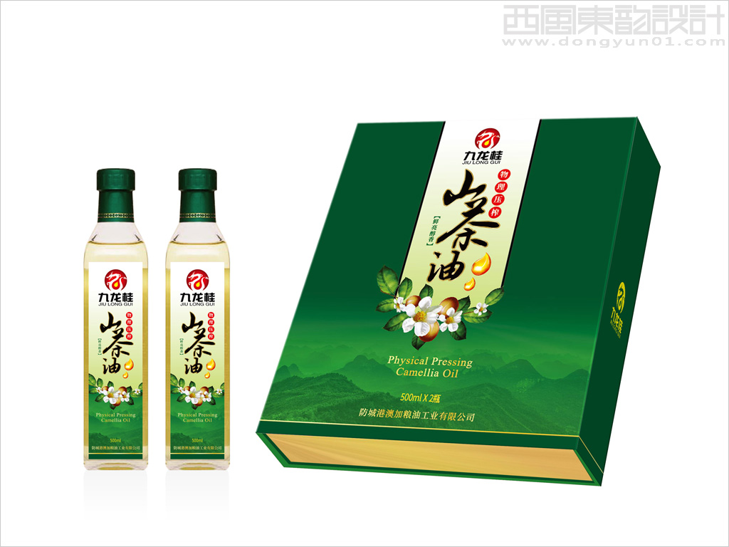 澳加糧油工業(yè)有限公司山茶油禮盒設(shè)計、山茶油瓶簽設(shè)計