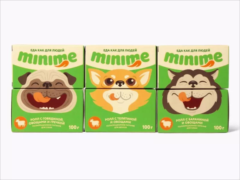 minime 寵物食品包裝設(shè)計(jì)圖片欣賞