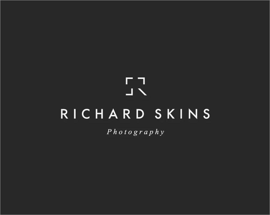 RICHARD SKINS PHOTOGRAPHY 攝影公司標(biāo)志設(shè)計(jì)