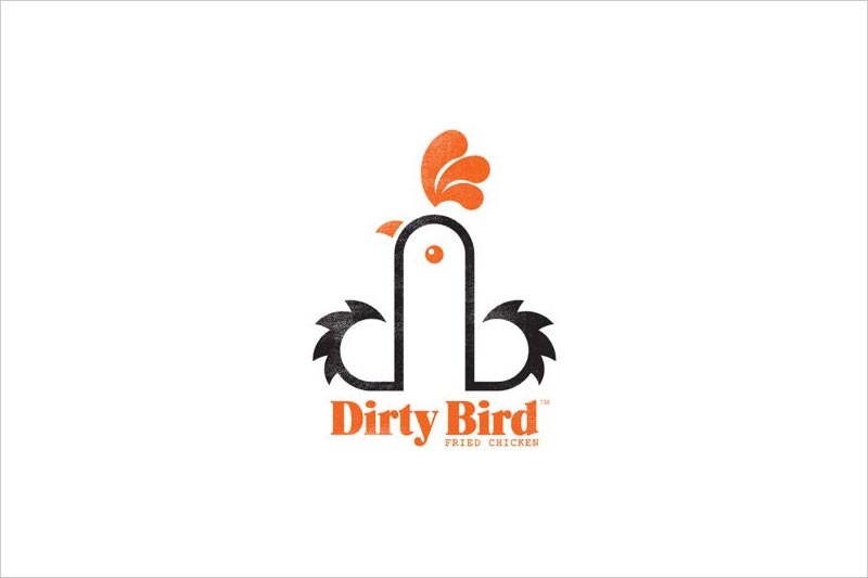 Dirty Bird 標(biāo)志設(shè)計