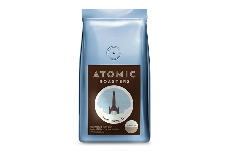 Atomic Roasters 咖啡包裝設(shè)計