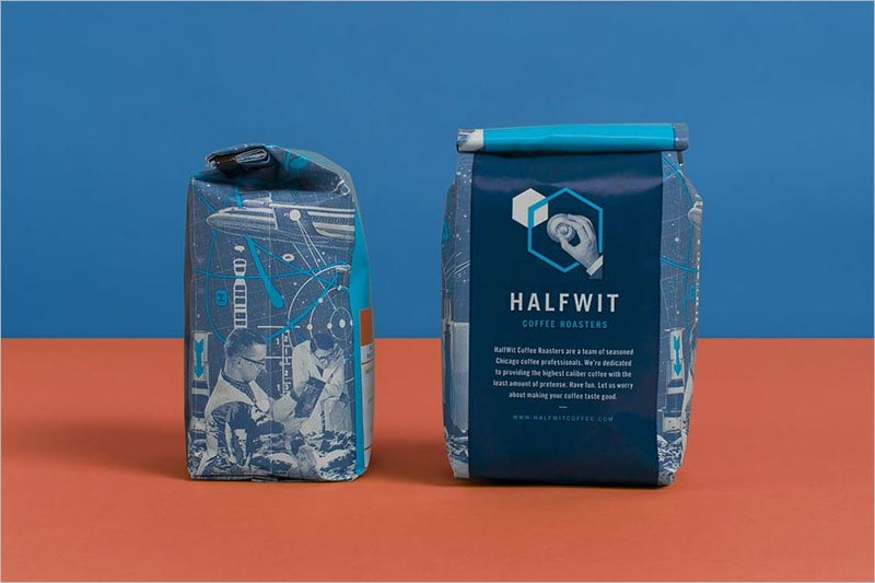 Halfwit Coffee Roasters 咖啡包裝設(shè)計