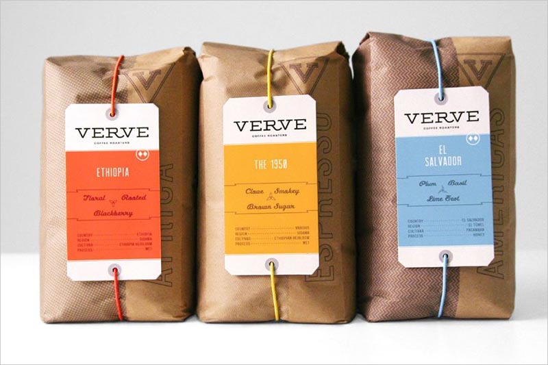 Verve Coffee Roasters 咖啡包裝設(shè)計