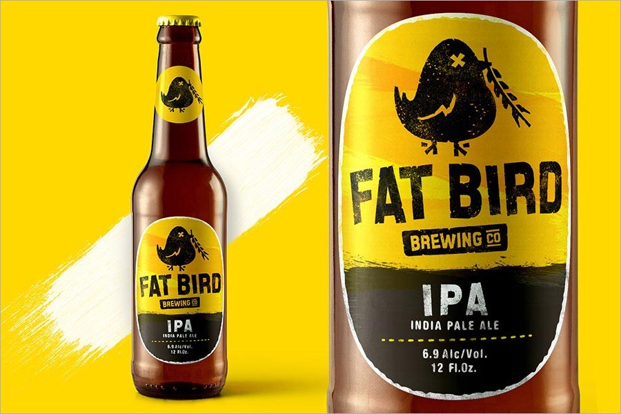 Fat Bird 精釀啤酒包裝設(shè)計