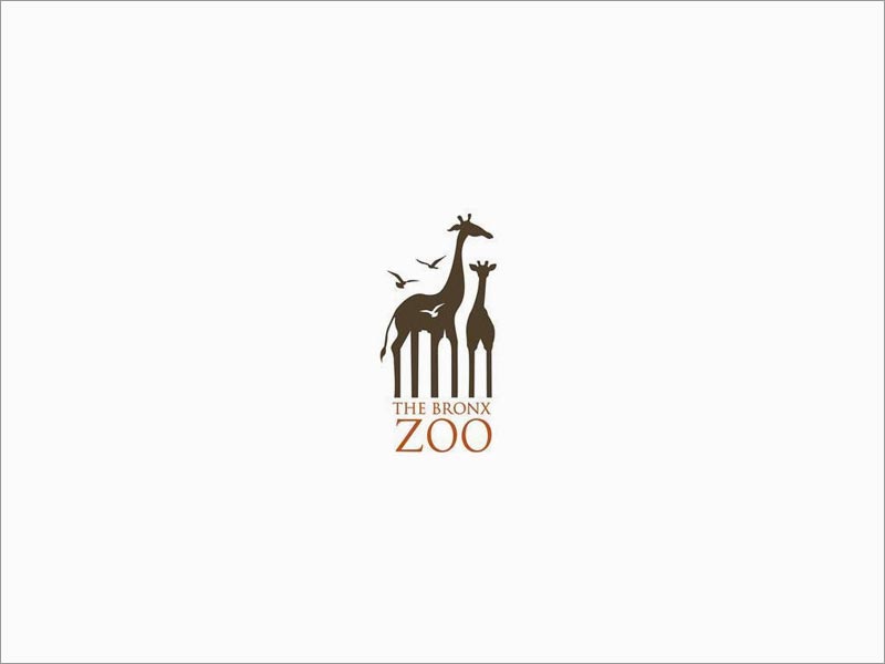 The bronx zoo 布朗克斯動(dòng)物園logo設(shè)計(jì)