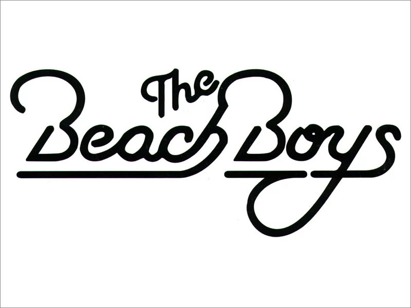 The Beach Boys海灘男孩搖滾樂(lè)隊(duì)logo設(shè)計(jì)