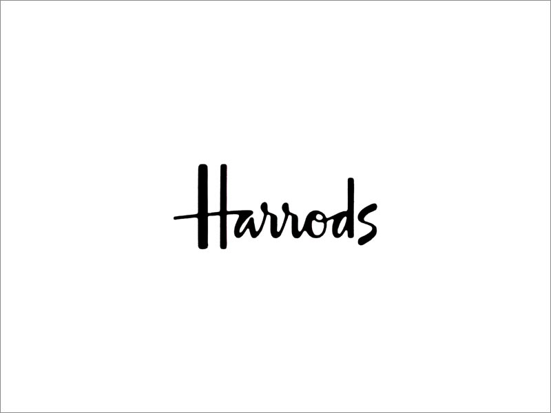 Harrods logo設(shè)計(jì)中的- 著名手寫字體設(shè)計(jì)