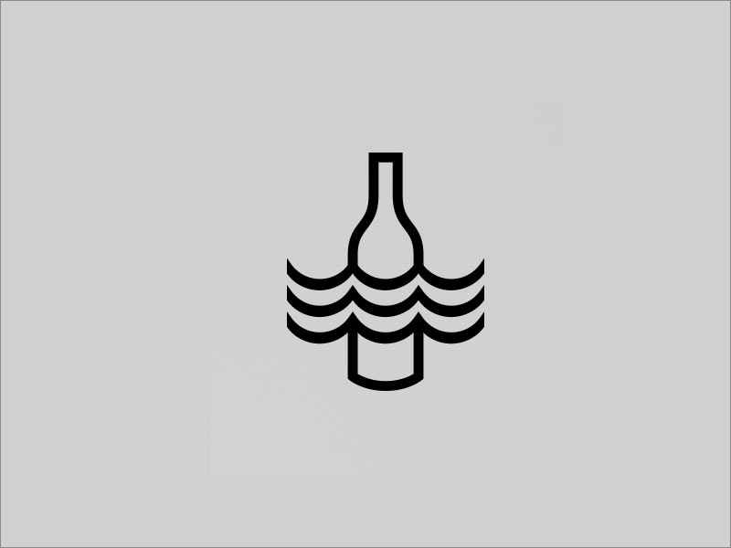 荷蘭在線品酒品牌Winecast logo設(shè)計(jì)