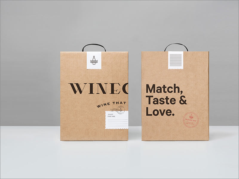 荷蘭在線品酒品牌Winecast 酒包裝設(shè)計(jì)