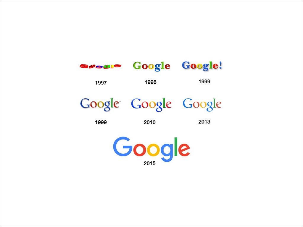 GOOGLE logo設(shè)計(jì)及其演變過程