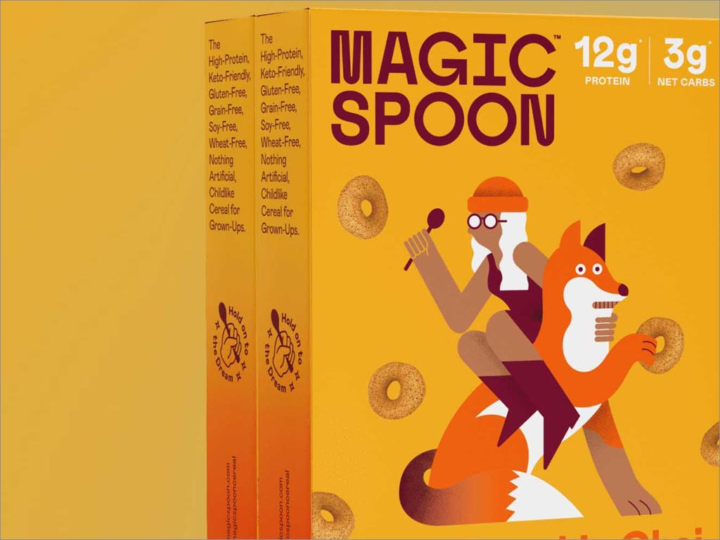 Magic Spoon兒童谷物食品包裝設(shè)計