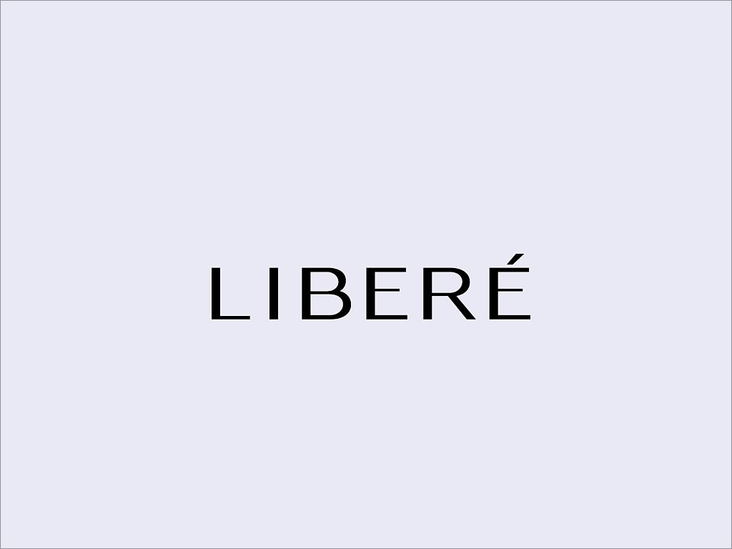 LIBERé護膚品logo設計