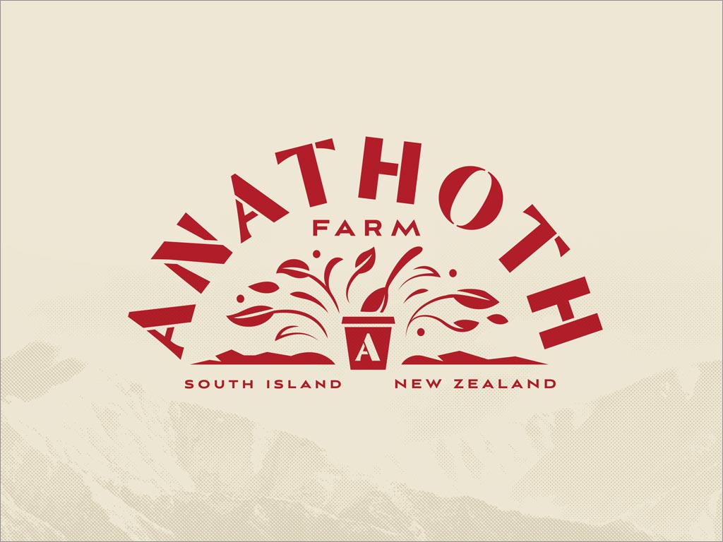 Anathoth Farm果醬品牌logo設(shè)計