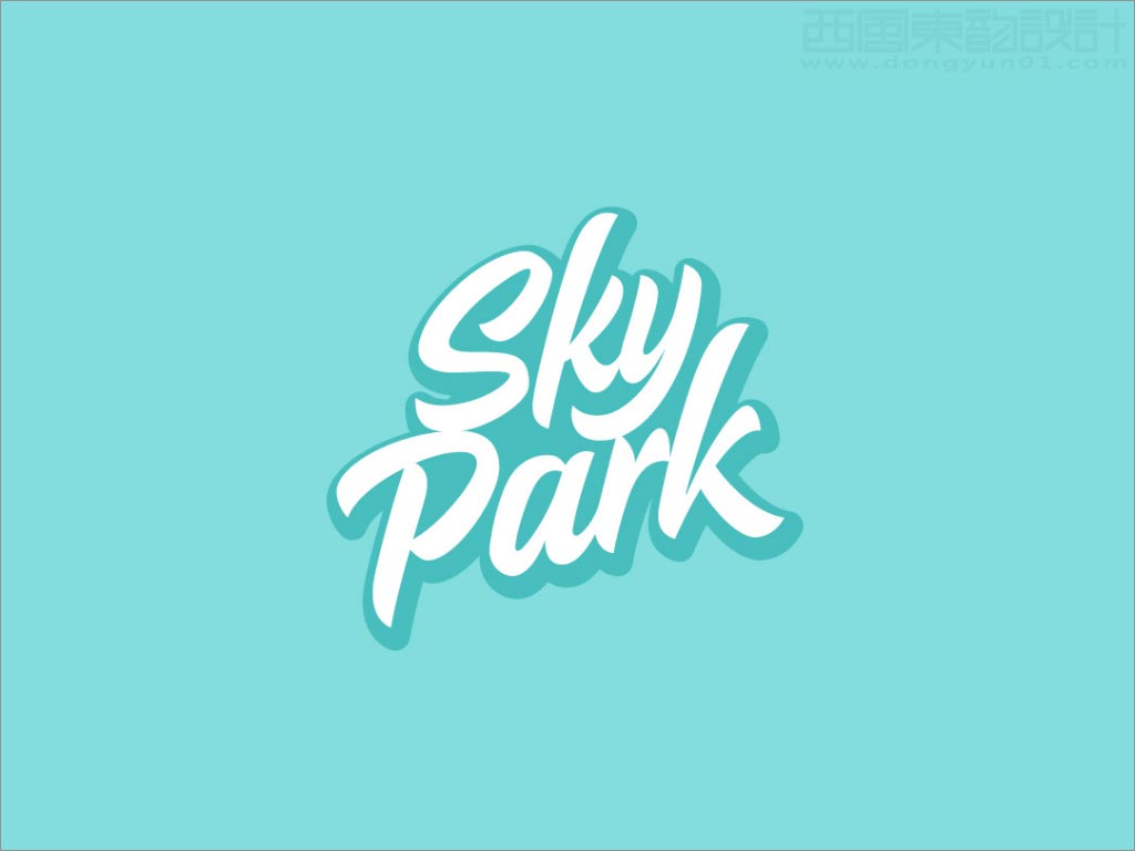 SkyPark天然奶油冰淇淋品牌logo設(shè)計(jì)