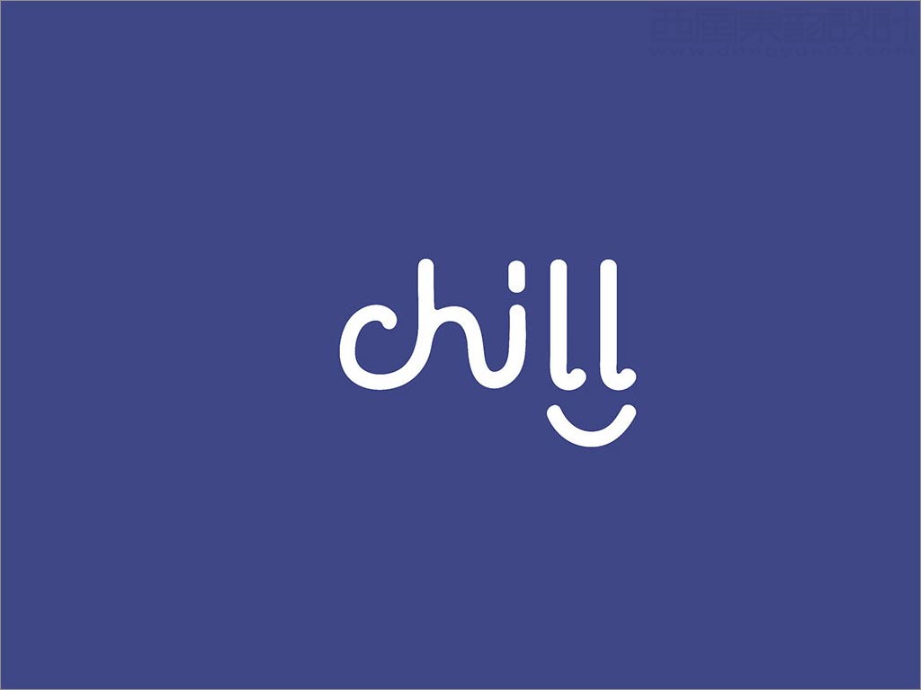 Chill水果味氣泡水logo設(shè)計(jì)