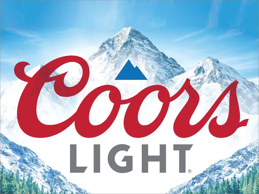 美國Coors Light啤酒logo設計