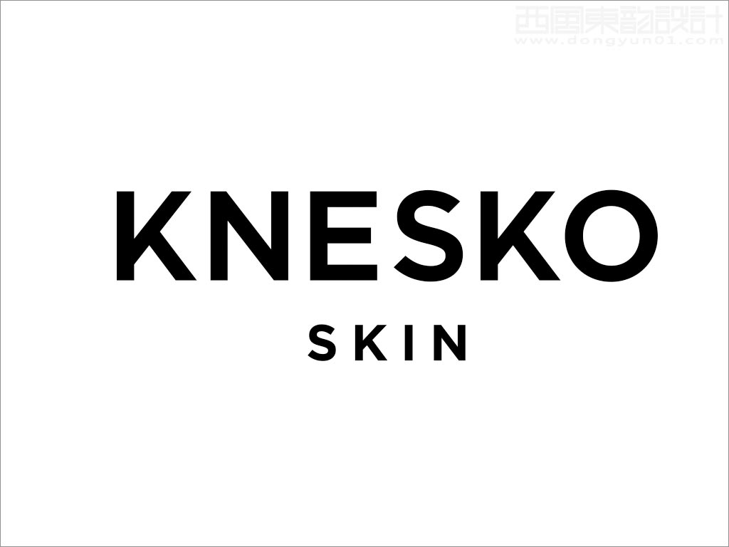 美國KNESKO SKIN化妝品品牌logo設(shè)計