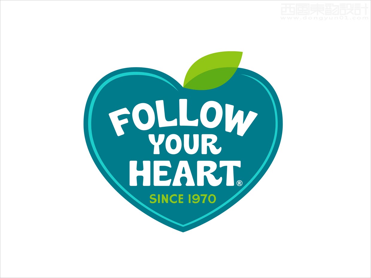 美國Follow Your Heart素食產(chǎn)品logo設(shè)計(jì)