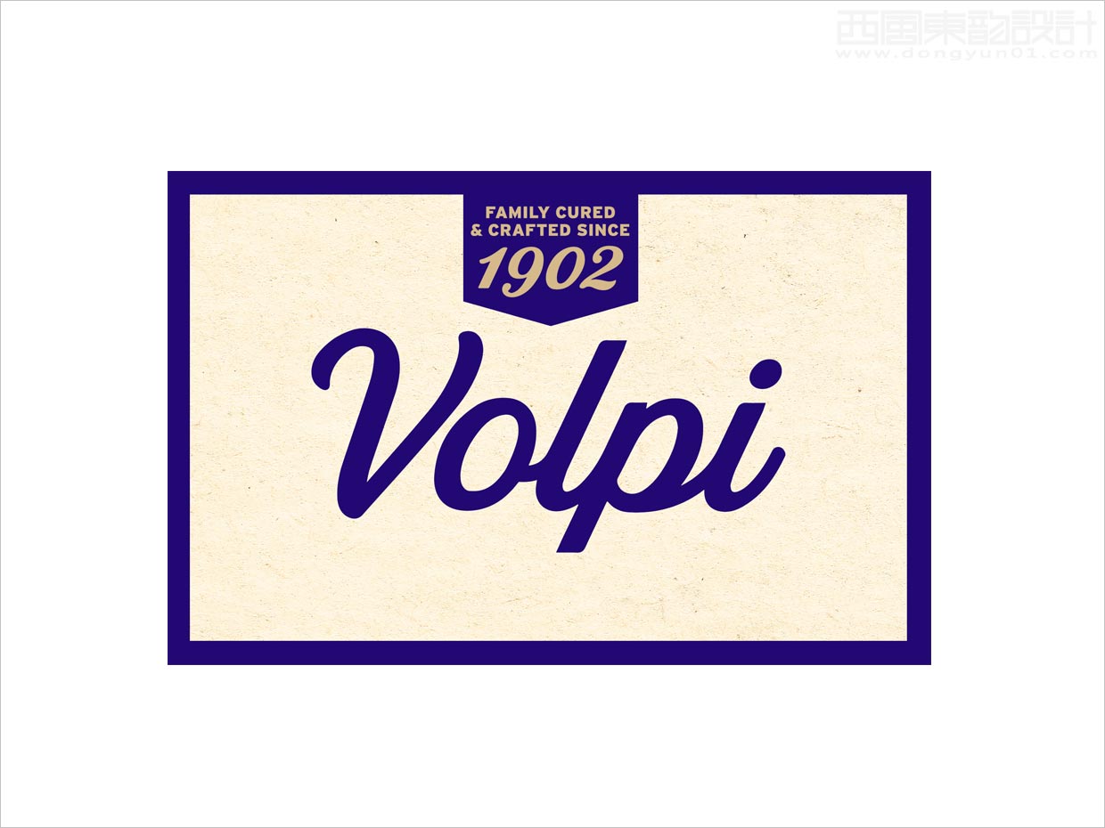 美國(guó)Volpi Foods肉類(lèi)食品品牌logo設(shè)計(jì)