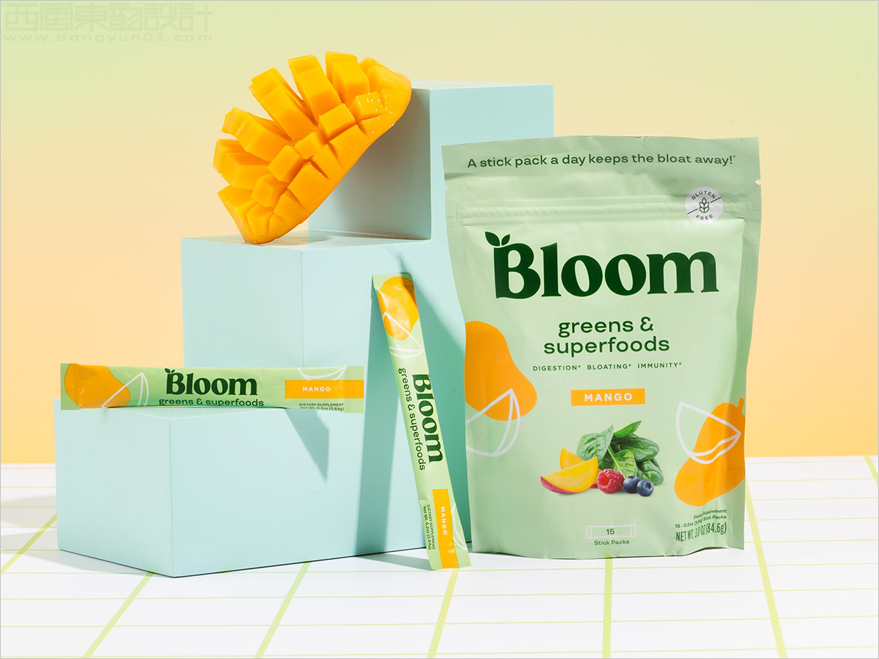 Bloom保健食品包裝袋設(shè)計